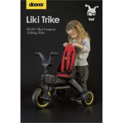 Doona Liki Trike S1 (Available In Grey / Red) 9 Doona Liki Trike S1 (Available In Grey / Red) -Baby Products Sale Store riding on doona liki trike s1 4