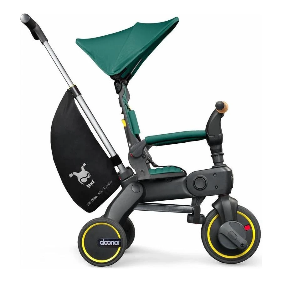 Doona Liki Trike S5 - Nitro Black / Racing Green 6 Doona Liki Trike S5 - Nitro Black / Racing Green - Image 6