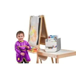 B.Box Smock Bib - Passion Splash -Baby Products Sale Store smock bib b box smock bib passion splash 4