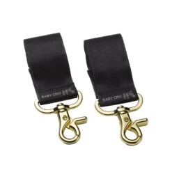 Petunia Pickle Bottom Valet Stroller Clips In Gold/Black