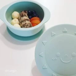 Mother's Corn Sunny Silicone Suction Bowl With Lid (Choose A Color) -Baby Products Sale Store suction bowl mother s corn sunny silicone suction bowl with lid choose a color 10