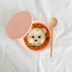 Mother's Corn Sunny Silicone Suction Bowl With Lid (Choose A Color) -Baby Products Sale Store suction bowl mother s corn sunny silicone suction bowl with lid choose a color 5