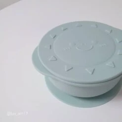 Mother's Corn Sunny Silicone Suction Bowl With Lid (Choose A Color) -Baby Products Sale Store suction bowl mother s corn sunny silicone suction bowl with lid choose a color 9