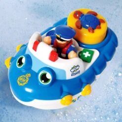 WOW Toys Police Boat Perry (Bath Toy) -Baby Products Sale Store wow toys police boat perry bath toy 2